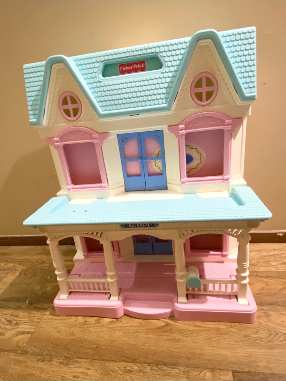 Fisher Price Loving Family Dream Doll Folding House #6364 Vintage 1993 90s